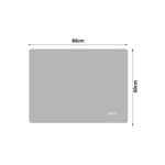 Frameless LED Bathroom Mirror 60x80 cm, Dimmable Anti-Fog, Glass