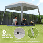Replacement Roof, Gazebo 3x3m Water-Repellent Winter-Proof, Light Grey