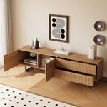 Low TV Cabinet Modern 180cm with Unique 3D Texture