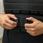 Adjustable Weight Vest 20 kg, Reflective Stripes, Oxford Fabric