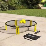 Roundnet Set, Play Net, 3 Balls, Carrying Bag, Ball Pump, Spikeball Set
