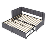 Upholstered Bed 140x200cm Hydraulic Storage USB-C LED Headboard Beige