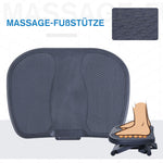 Footrest, 3 Heights Adjustable, HIPS Black