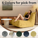 FTMMC-HUANGSE Bean Bag Chair 5-Way Support, Yellow