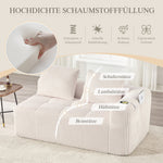 Two-Seater Sofa Storage Pocket Drink Holder - Corduroy