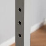 Gymnastics Bar with 13-Level Height Adjustment and Wooden Steel Construction, Blue