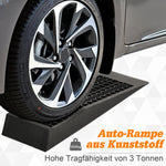 Access Ramp Set, Threshold Curb Rubber, Black