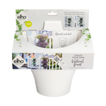 Corsica Vertical Forest 24Cm Set/3 (White)