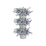 Corsica Vertical Forest 24Cm Set/3 (White)