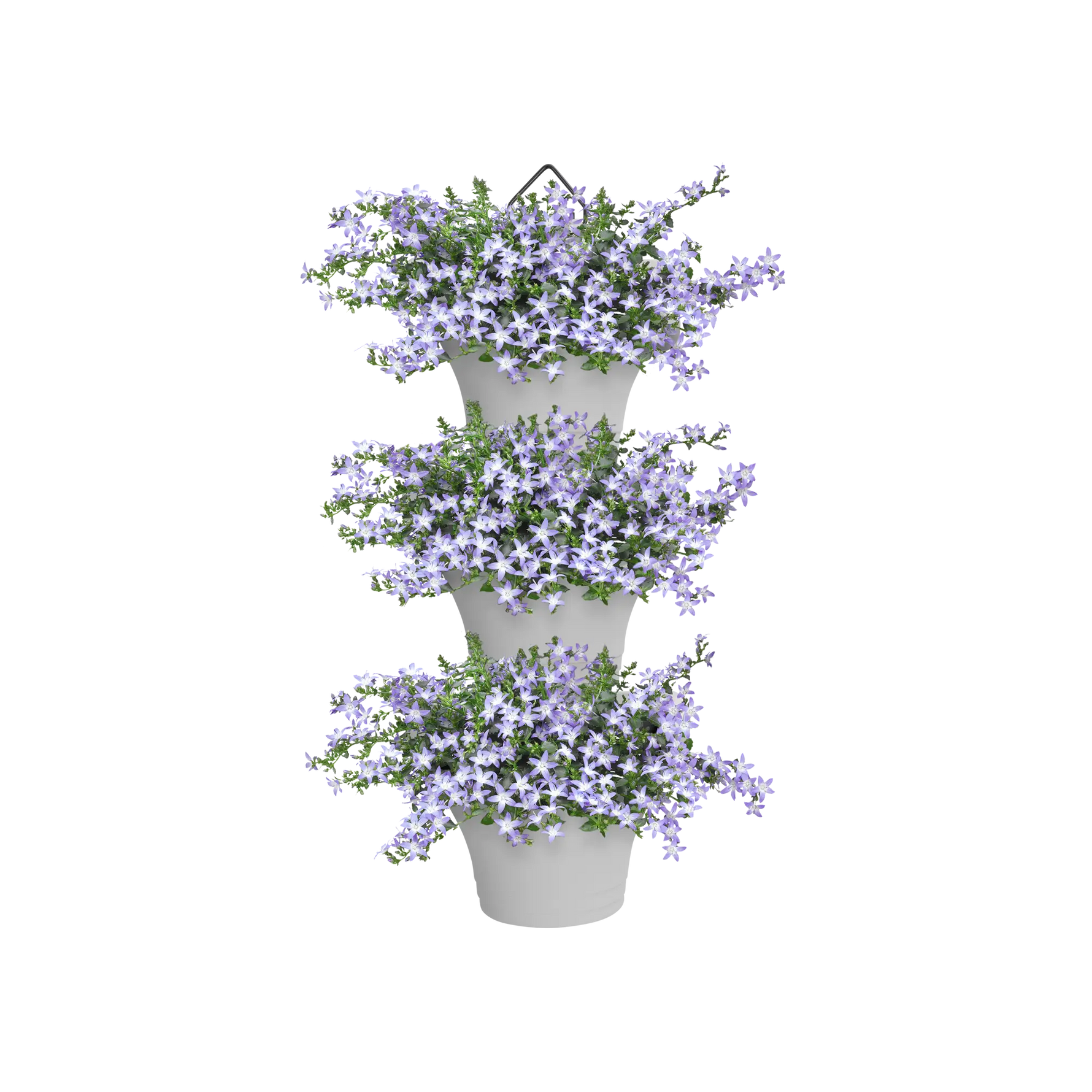 Corsica Vertical Forest 24Cm Set/3 (White)