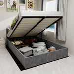 Modern Minimalist Soft Bed, 160*200CM, Gray