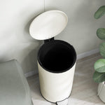 Trash Can 30L Pedal Bin, Inner Bucket, Metal