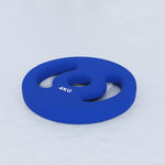 Dumbbell Weights, 2 x 4 kg, 2.5 cm Barbell, Blue