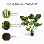 Artificial Plant, Decorative Houseplant 110 cm, Plastic