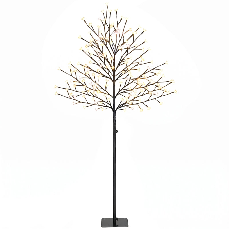LED Cherry Blossom Tree 150cm 160 LEDs 20 Flexible Branches