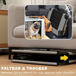 Portable Elevated Dog Bed, Raised Pet Breathable Mesh, Light Gray