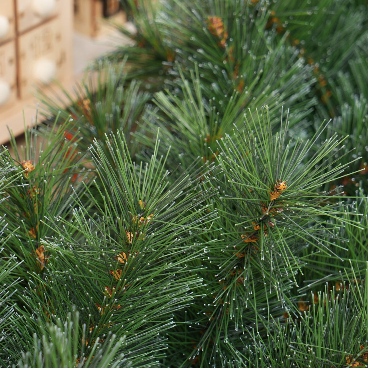 Artificial Christmas Garland, 1.8m, 160 Tips, Fir Tree, Green