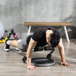Abdominal Trainer, Foldable Height Adjustable Multi-Trainer, Metal