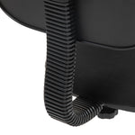 Office Chair Ergonomic Desk, Height-Adjustable Swivel, Black Fabric