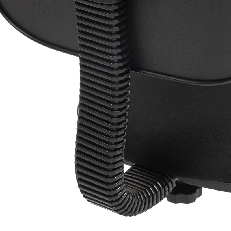 Office Chair Ergonomic Desk, Height-Adjustable Swivel, Black Fabric