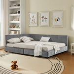 Double bed 160x200cm Upholstered Velvet, Sturdy Frame, Easy Assembly, Dark Grey