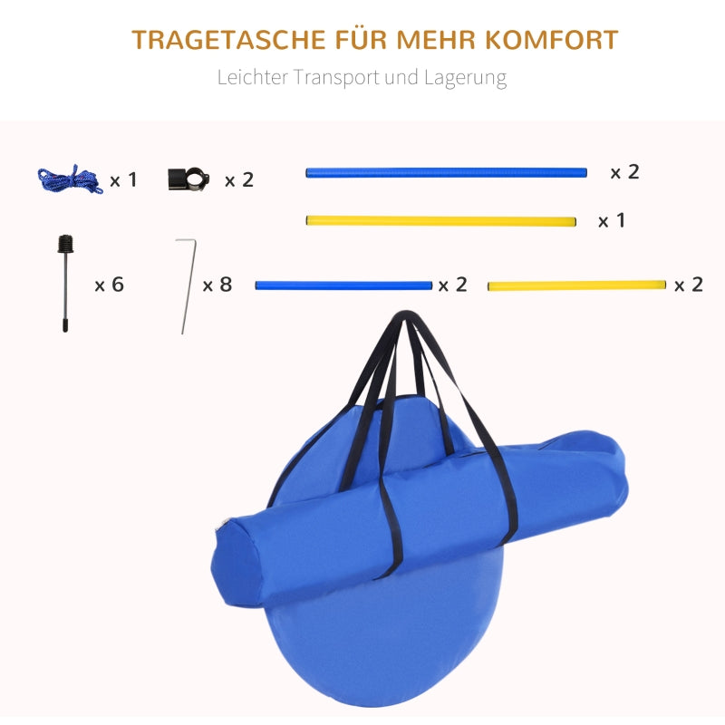 Agility Set, 5-Piece Dog Training Equipment, Yellow