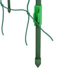 Trellis Adjustable Climbing Aid, Steel Plant Frame with Net, Green