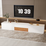 Modern Low TV Stand 180x34x30cm Unique Projector Design
