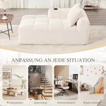 Corduroy Recliner Sofa - No Assembly, Side Pocket & Drink Holder
