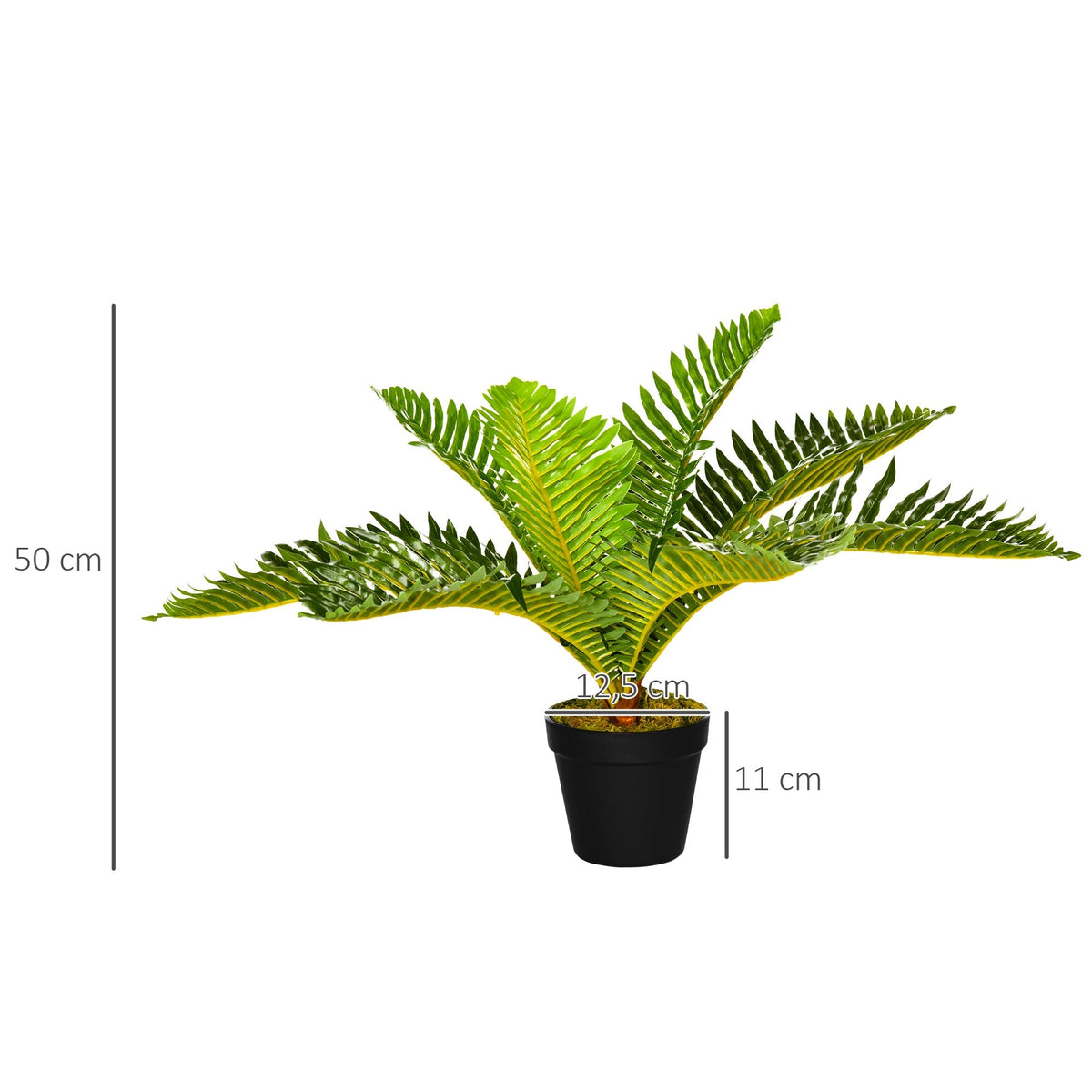 Pot, Houseplant 50 cm, Green
