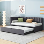 Upholstered Bed 140x200cm Hydraulic Storage USB-C LED Headboard Beige