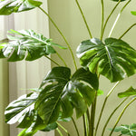 Artificial Monstera Deliciosa, 180 cm with 24 Branches, Green