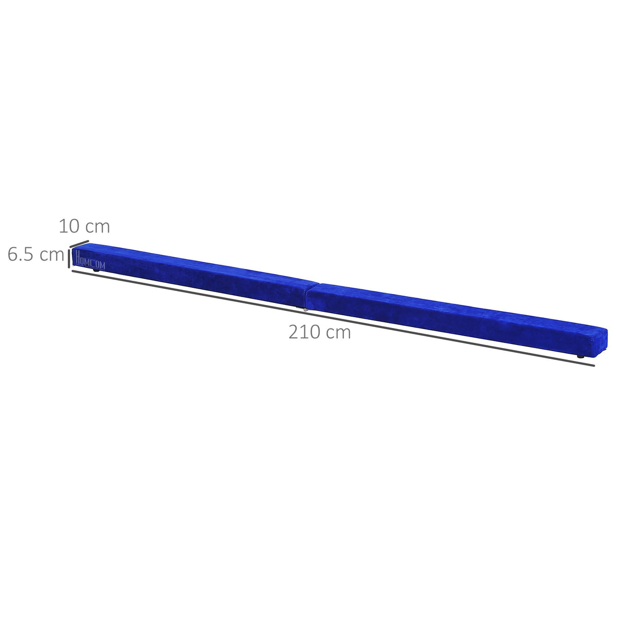 Balance Beam Foldable, 210 cm, 120 kg, Blue