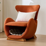 Designer Lounge Chair - Pet-Friendly, Anti-Scratch Fabric