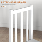 Dining Chairs, Set of 2, 120 kg, Pinewood White