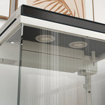 Aquarium 26-Liter, Filter, LED Lighting, Water Pump, Clear Glass