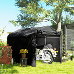 Garage Tent, Waterproof, UV-resistant, Black