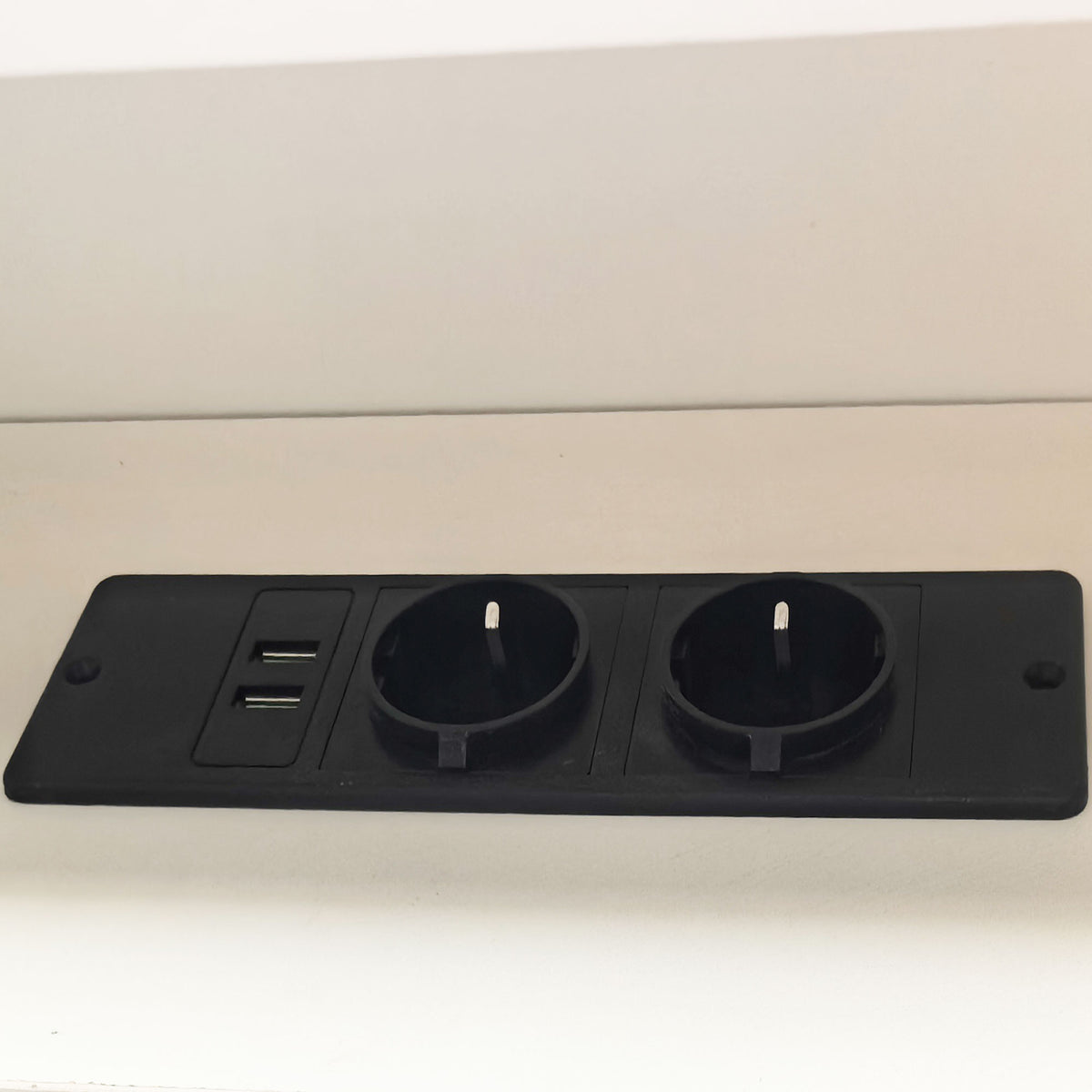 Platform Bed 140x200 with Shelves, Drawers & LED, White Wood