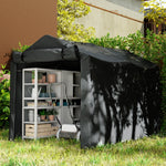 Garage Tent, Waterproof, UV-resistant, Black