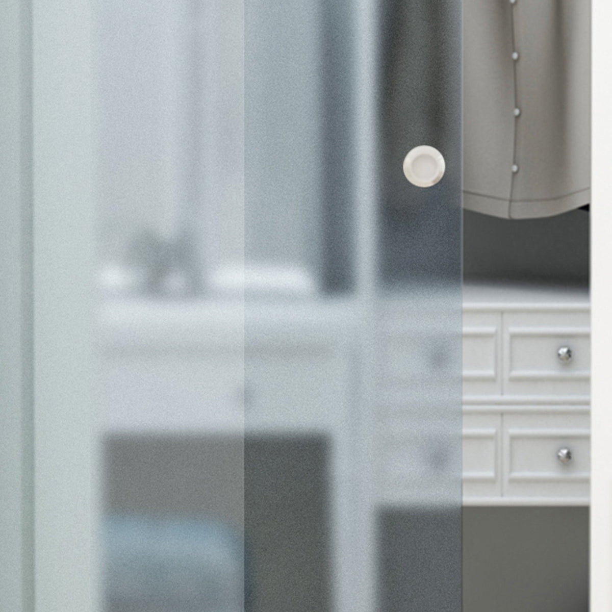 Glass Sliding Door Interior Frosted Glass