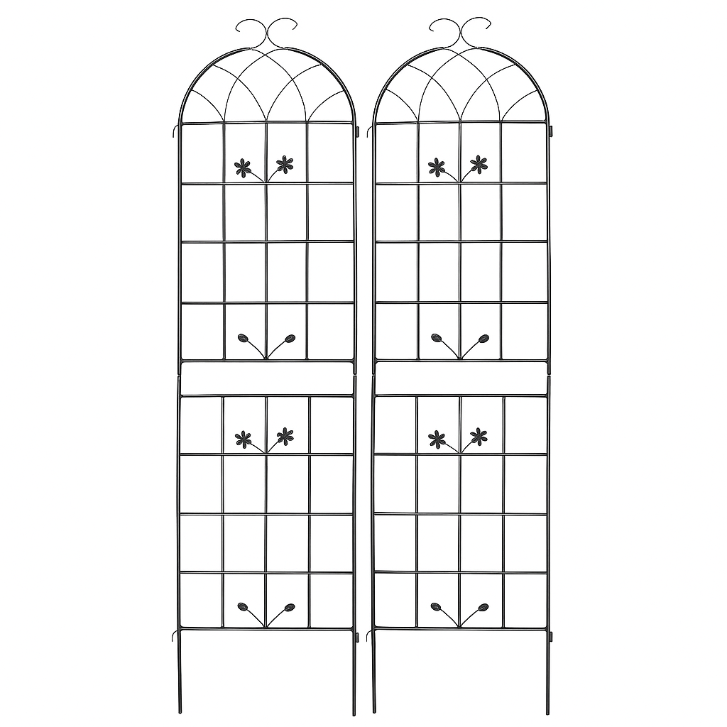 Garden Trellis, 2 Pack Climbing Plants, Metal