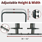 Parallel Bars, Adjustable Height, Heavy-Duty Steel