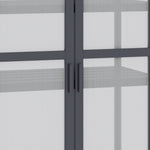Cold Frame Greenhouse 3 Level Hinged Roof Wood Natural