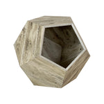 Cat Carrier Sofa Side Table Planter, Modern Multifunctional Furniture, Colored Flower Oak