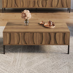 Coffee Table Modern Retro Style 105x55x41 cm