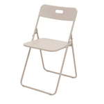 Outdoor 3-Piece Foldable Bistro Set, 2 Chairs & 1 Table, Beige