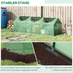 Greenhouse Window PE 180x60x60cm Tomato Cold Frame, Green