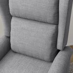 Reclining Armchair Lift Assistance Reclining Function 200kg - Grey