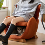 Designer Lounge Chair - Pet-Friendly, Anti-Scratch Fabric