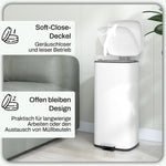 Pedal Bin 30L, Foot Pedal Metal
